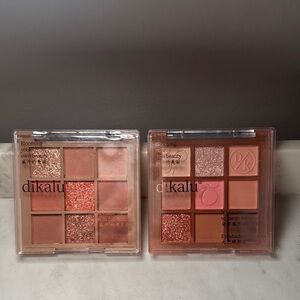 Eyeshadow Palette - Sparkling Pink and Gold Shades